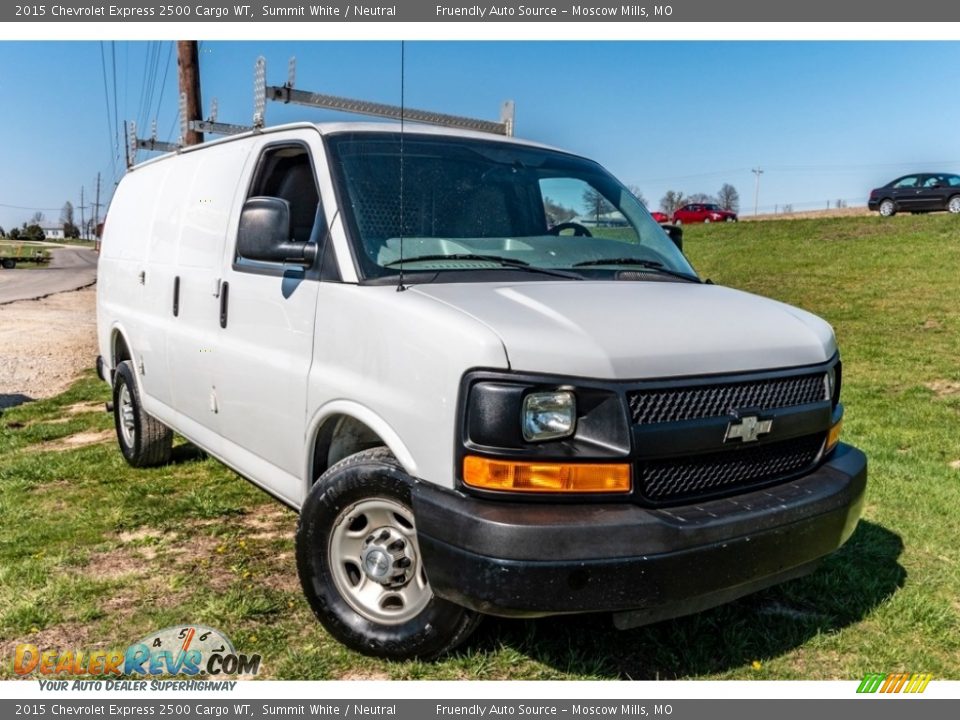 2015 Chevrolet Express 2500 Cargo WT Summit White / Neutral Photo #1