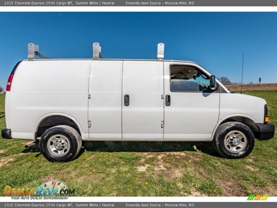 2015 Chevrolet Express 2500 Cargo WT Summit White / Neutral Photo #3