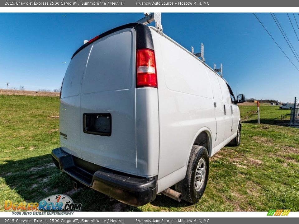 2015 Chevrolet Express 2500 Cargo WT Summit White / Neutral Photo #4