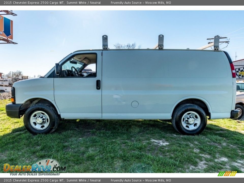 2015 Chevrolet Express 2500 Cargo WT Summit White / Neutral Photo #7