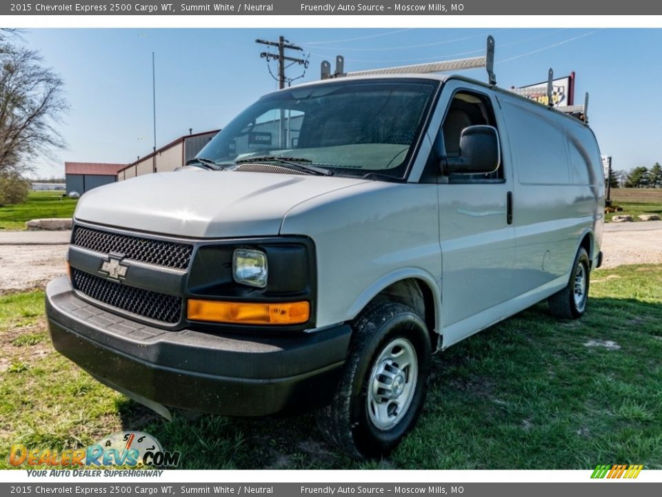 2015 Chevrolet Express 2500 Cargo WT Summit White / Neutral Photo #8