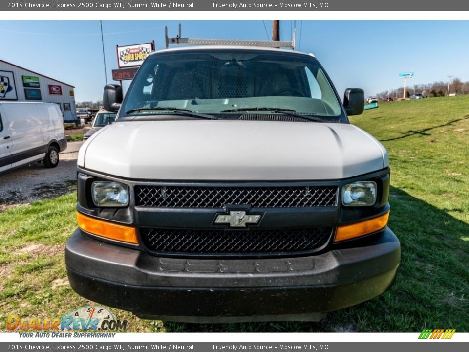 2015 Chevrolet Express 2500 Cargo WT Summit White / Neutral Photo #9