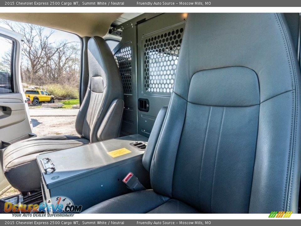 2015 Chevrolet Express 2500 Cargo WT Summit White / Neutral Photo #18