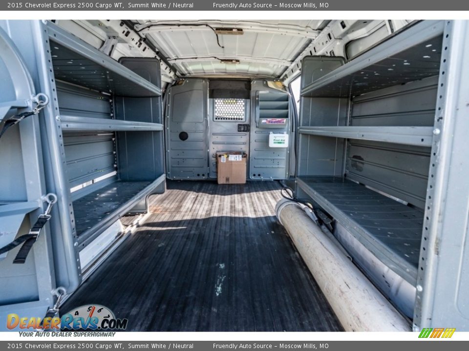 2015 Chevrolet Express 2500 Cargo WT Summit White / Neutral Photo #24
