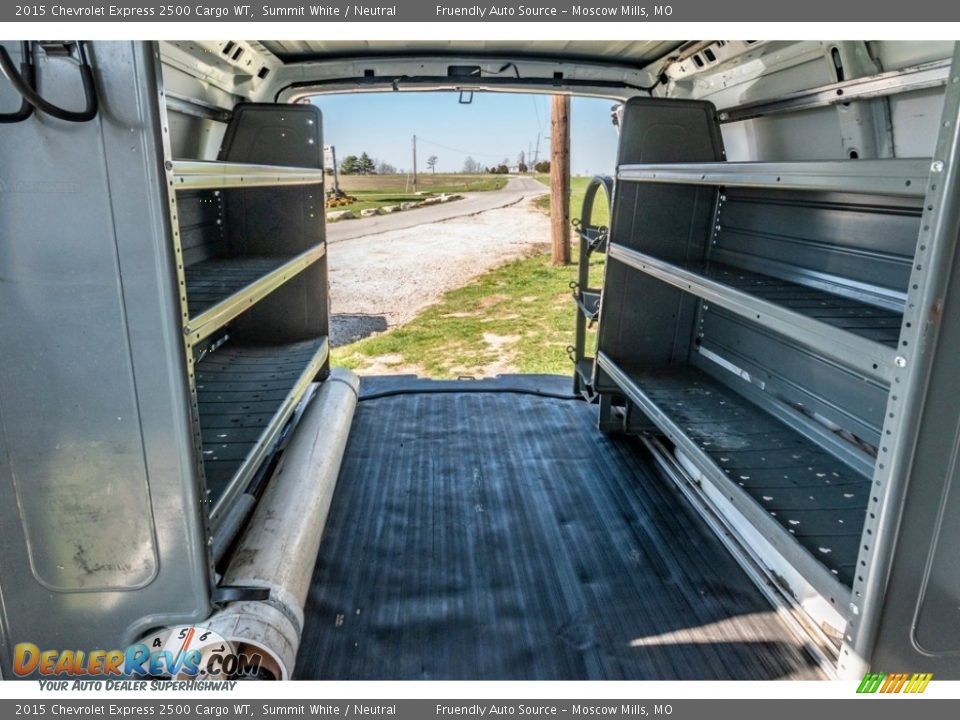 2015 Chevrolet Express 2500 Cargo WT Summit White / Neutral Photo #28