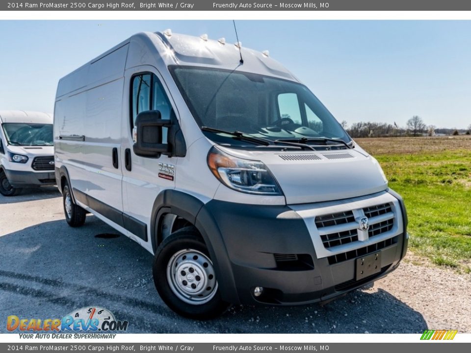 2014 Ram ProMaster 2500 Cargo High Roof Bright White / Gray Photo #1