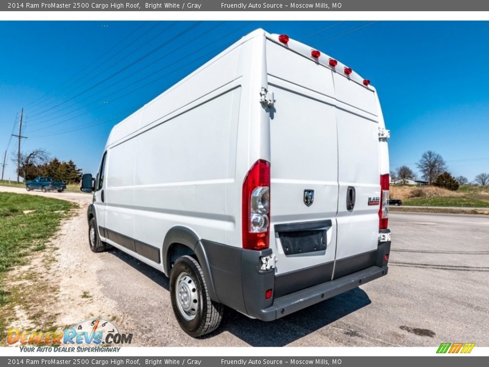 2014 Ram ProMaster 2500 Cargo High Roof Bright White / Gray Photo #6