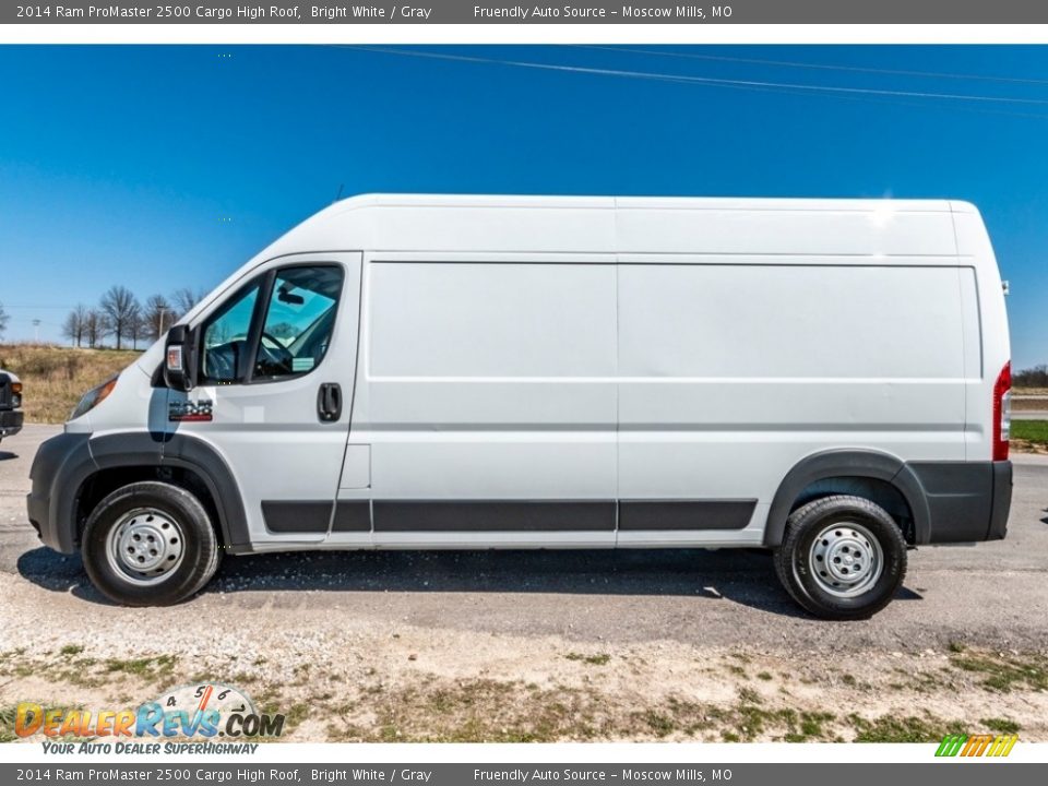 2014 Ram ProMaster 2500 Cargo High Roof Bright White / Gray Photo #7