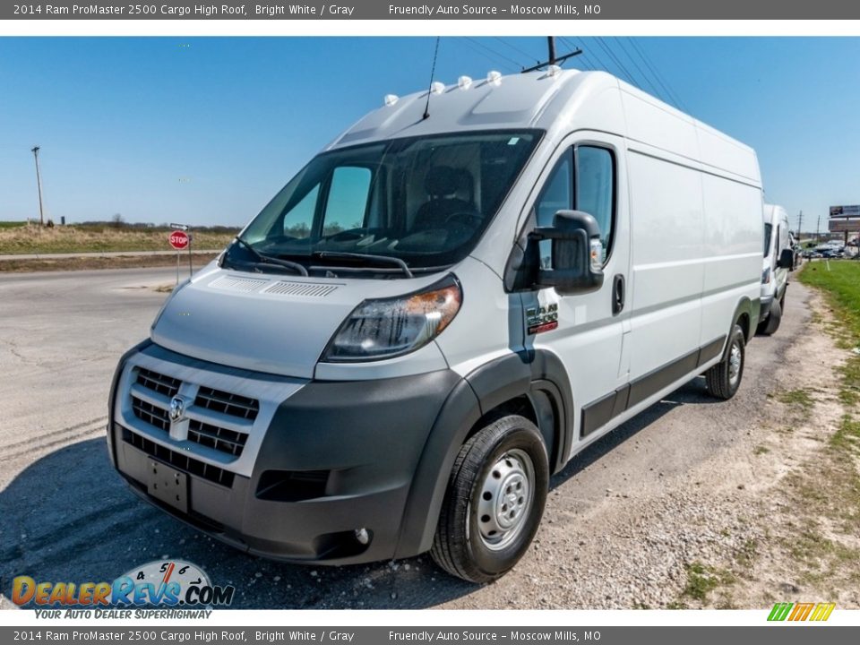 2014 Ram ProMaster 2500 Cargo High Roof Bright White / Gray Photo #8