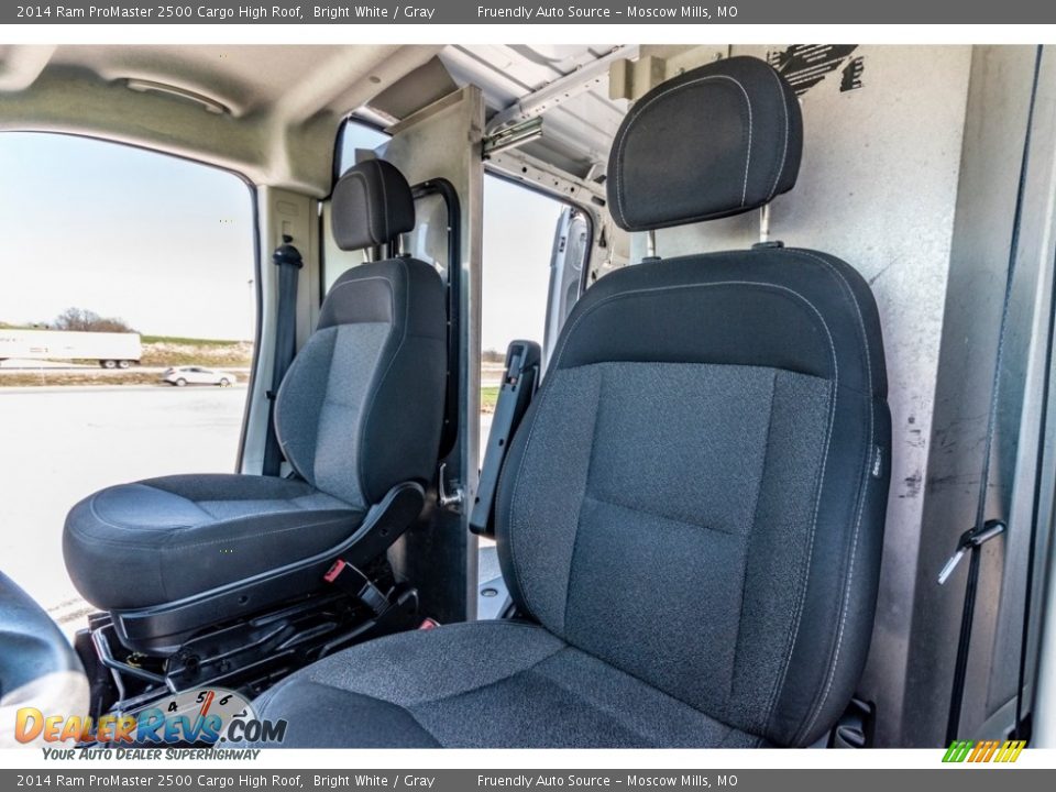 2014 Ram ProMaster 2500 Cargo High Roof Bright White / Gray Photo #17