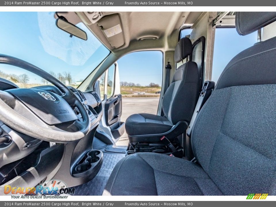 2014 Ram ProMaster 2500 Cargo High Roof Bright White / Gray Photo #18