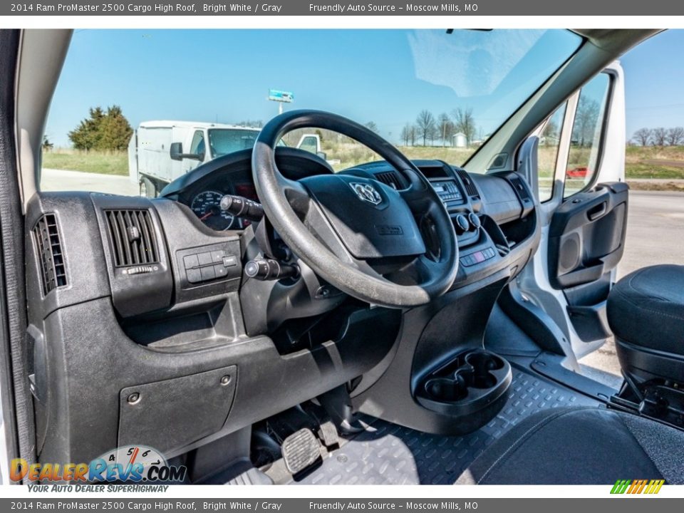 2014 Ram ProMaster 2500 Cargo High Roof Bright White / Gray Photo #19