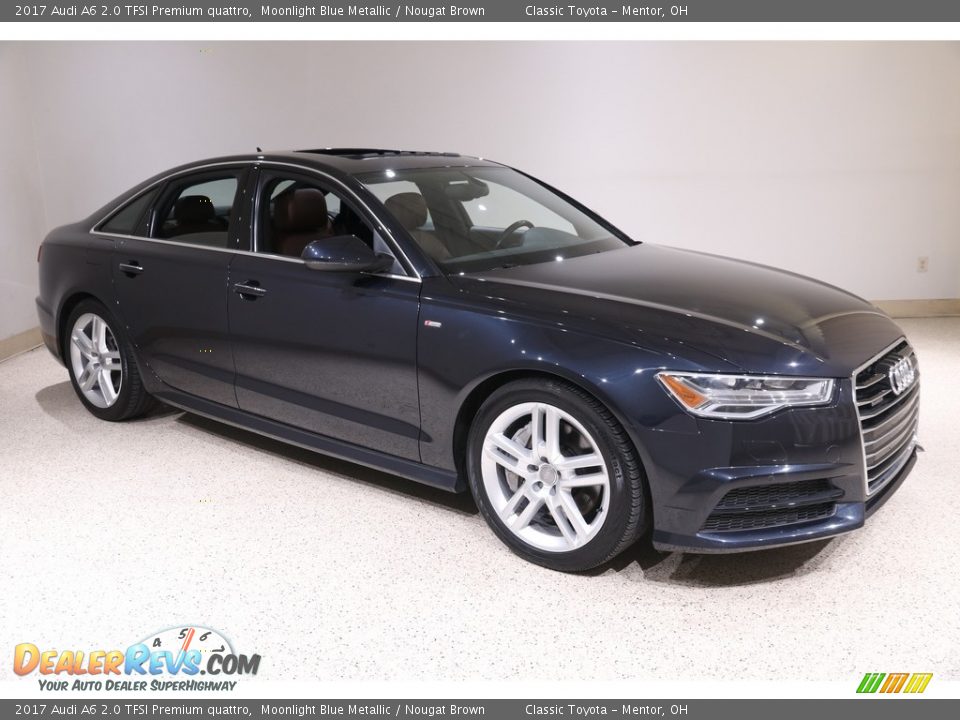 Moonlight Blue Metallic 2017 Audi A6 2.0 TFSI Premium quattro Photo #1