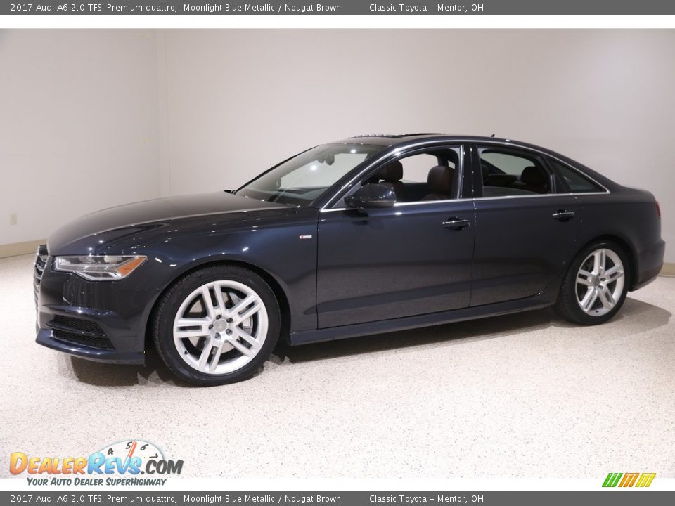 Moonlight Blue Metallic 2017 Audi A6 2.0 TFSI Premium quattro Photo #3