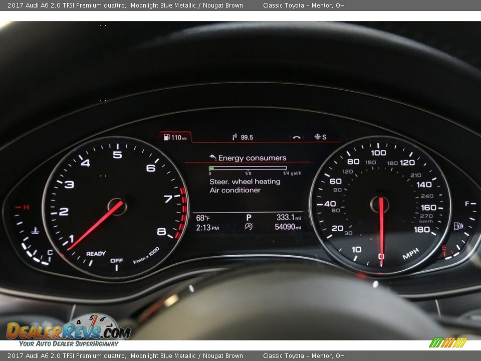 2017 Audi A6 2.0 TFSI Premium quattro Gauges Photo #8