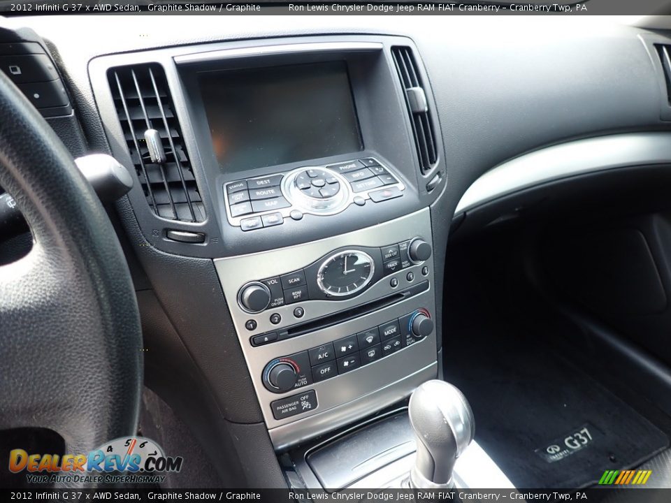 2012 Infiniti G 37 x AWD Sedan Graphite Shadow / Graphite Photo #3