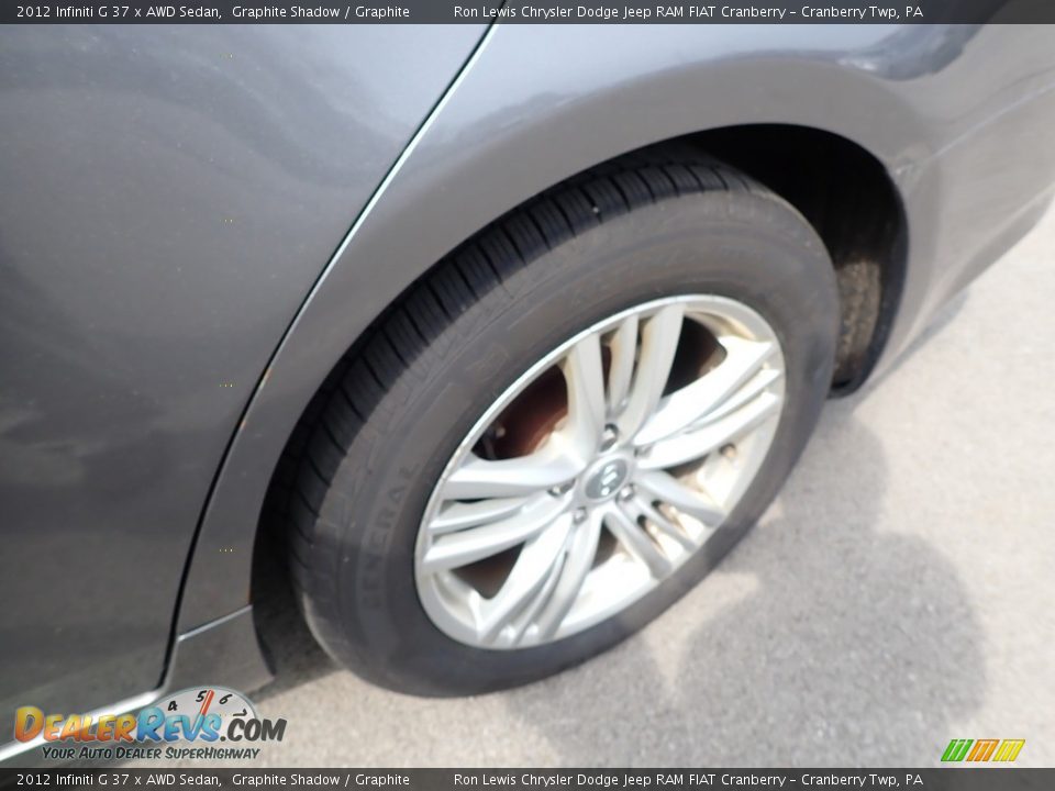 2012 Infiniti G 37 x AWD Sedan Graphite Shadow / Graphite Photo #4