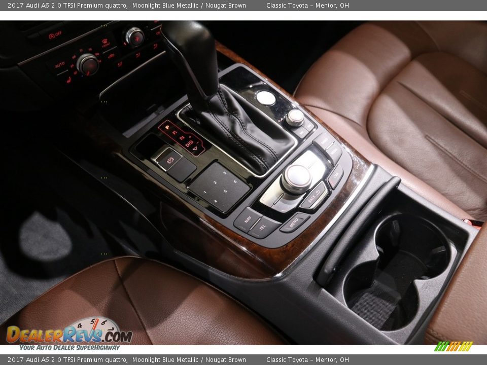 2017 Audi A6 2.0 TFSI Premium quattro Moonlight Blue Metallic / Nougat Brown Photo #17