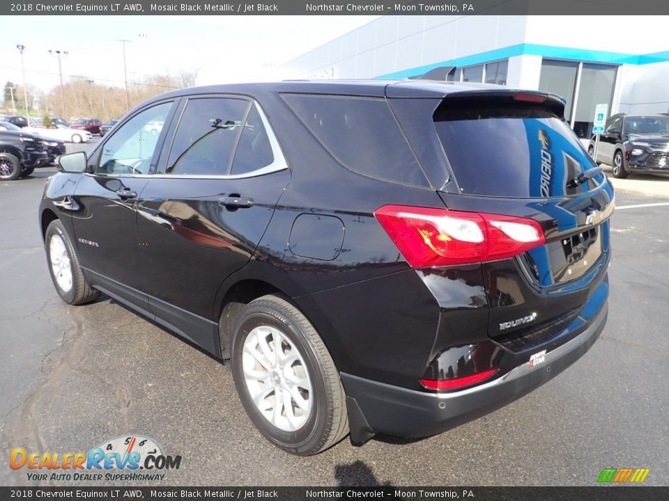 2018 Chevrolet Equinox LT AWD Mosaic Black Metallic / Jet Black Photo #4