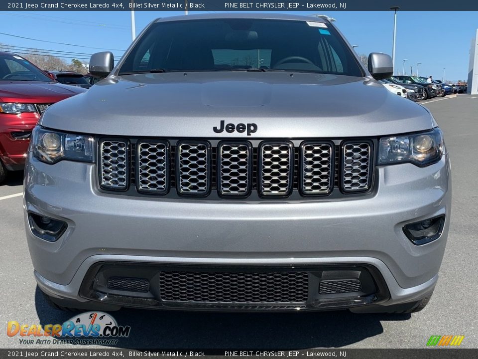 2021 Jeep Grand Cherokee Laredo 4x4 Billet Silver Metallic / Black Photo #3