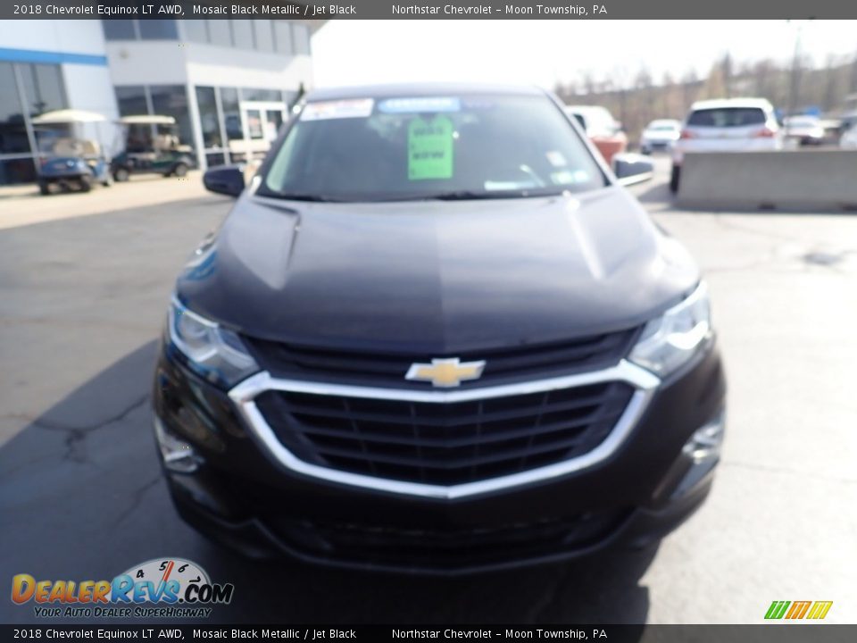 2018 Chevrolet Equinox LT AWD Mosaic Black Metallic / Jet Black Photo #13