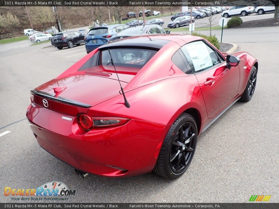 2021 Mazda MX-5 Miata RF Club Soul Red Crystal Metallic / Black Photo #2