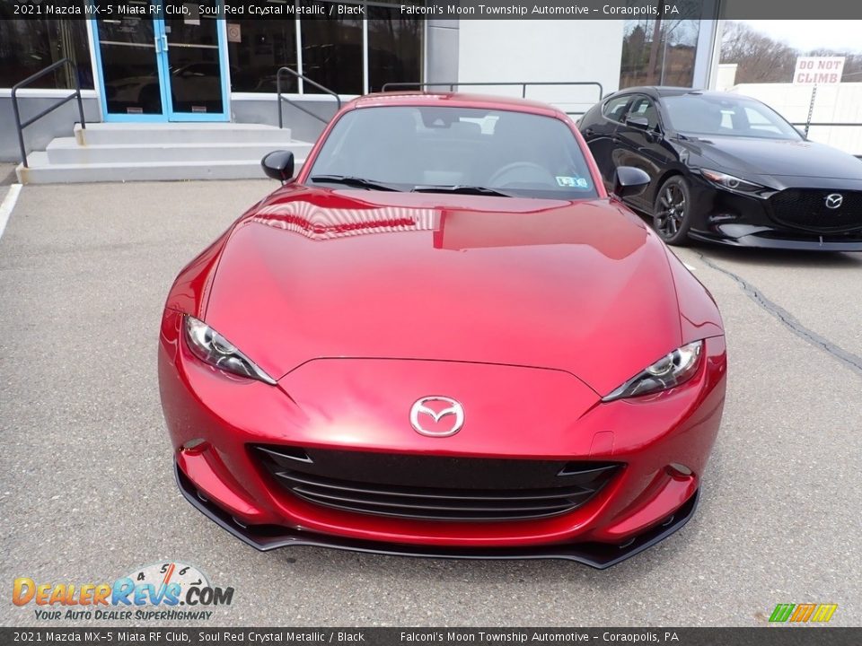 2021 Mazda MX-5 Miata RF Club Soul Red Crystal Metallic / Black Photo #4