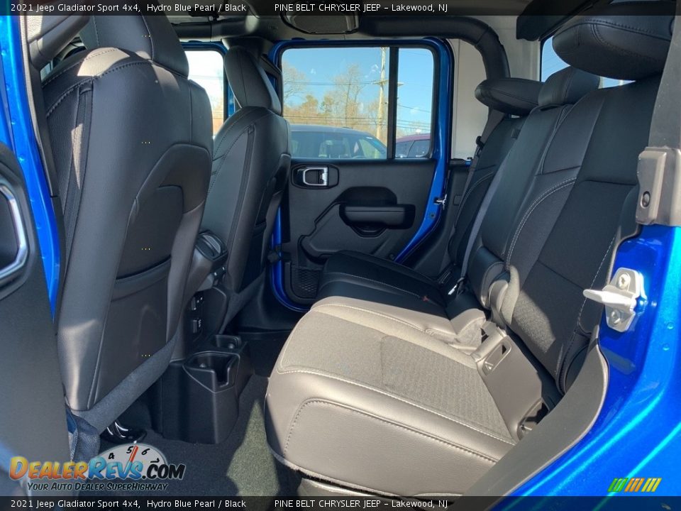 2021 Jeep Gladiator Sport 4x4 Hydro Blue Pearl / Black Photo #9