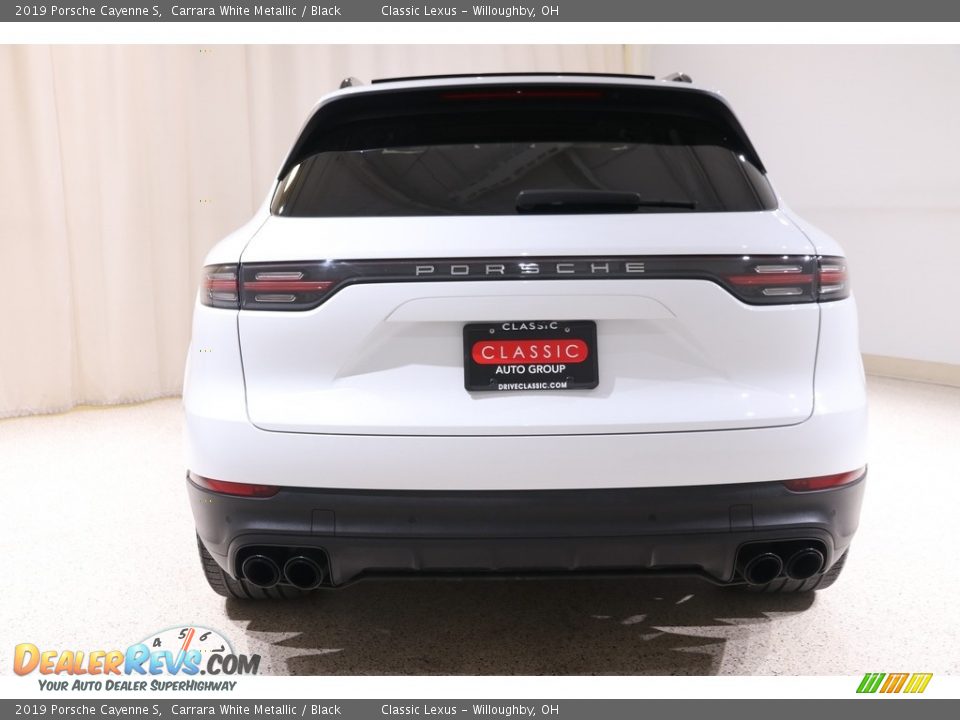 2019 Porsche Cayenne S Carrara White Metallic / Black Photo #27