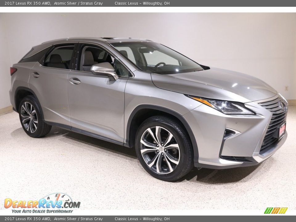 2017 Lexus RX 350 AWD Atomic Silver / Stratus Gray Photo #1