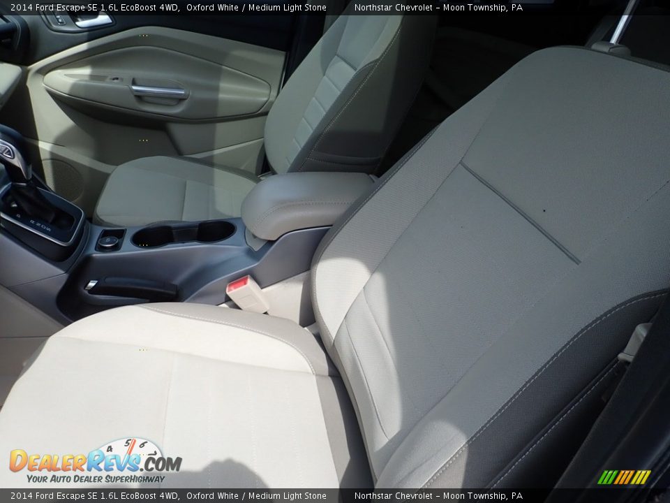 2014 Ford Escape SE 1.6L EcoBoost 4WD Oxford White / Medium Light Stone Photo #20