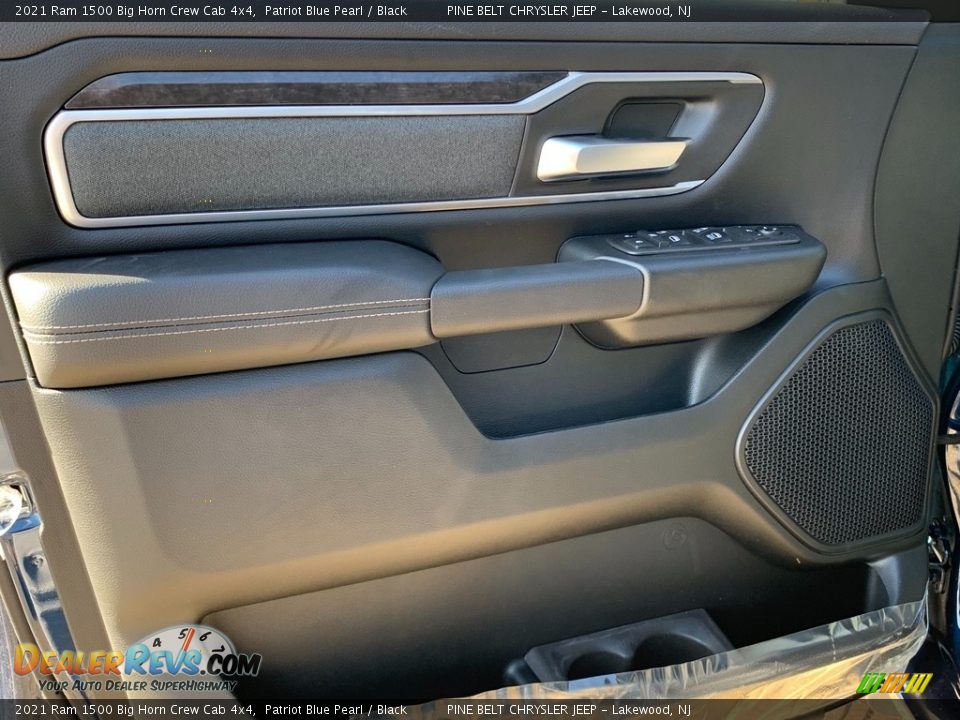 2021 Ram 1500 Big Horn Crew Cab 4x4 Patriot Blue Pearl / Black Photo #13