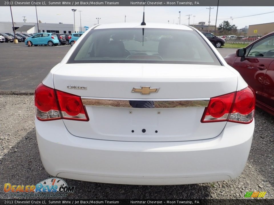 2013 Chevrolet Cruze LS Summit White / Jet Black/Medium Titanium Photo #3