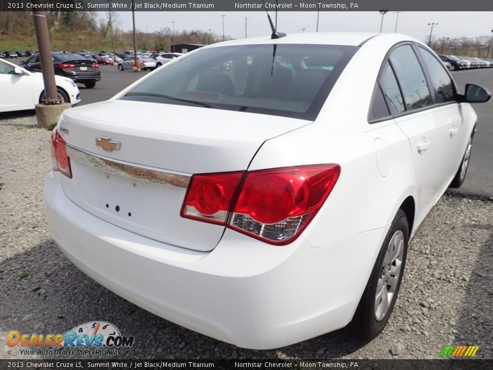 2013 Chevrolet Cruze LS Summit White / Jet Black/Medium Titanium Photo #4