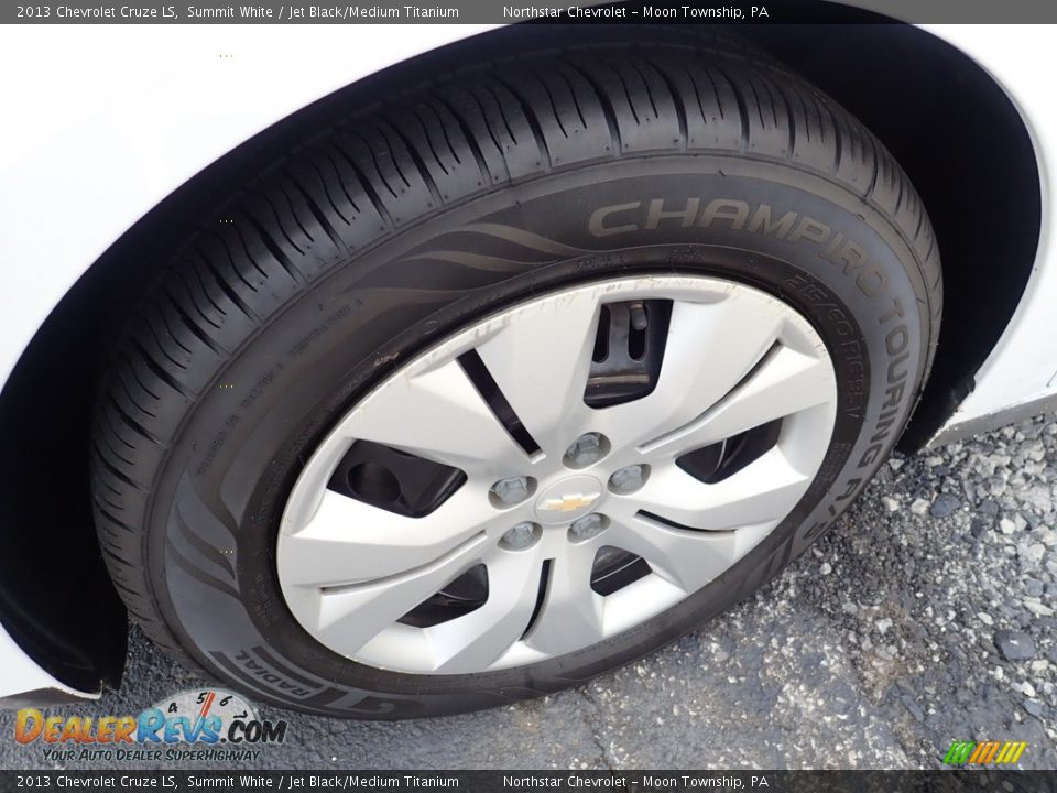 2013 Chevrolet Cruze LS Summit White / Jet Black/Medium Titanium Photo #6