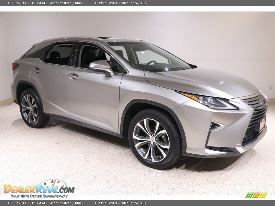 2017 Lexus RX 350 AWD Atomic Silver / Black Photo #1