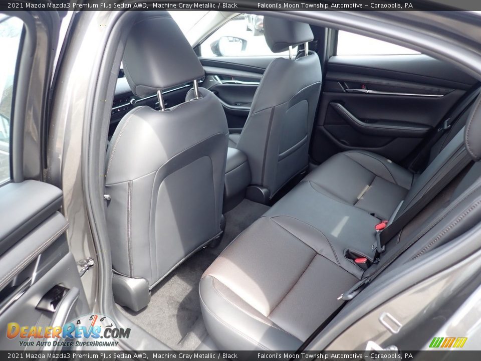2021 Mazda Mazda3 Premium Plus Sedan AWD Machine Gray Metallic / Black Photo #8