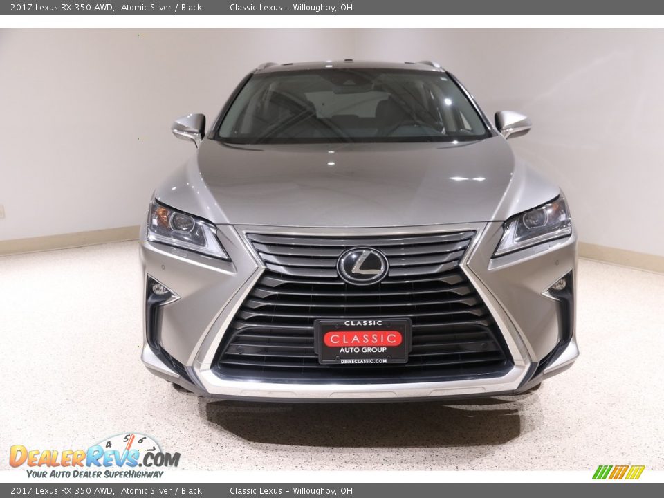 2017 Lexus RX 350 AWD Atomic Silver / Black Photo #2