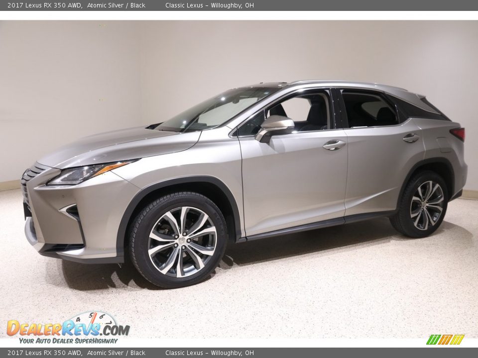 2017 Lexus RX 350 AWD Atomic Silver / Black Photo #3