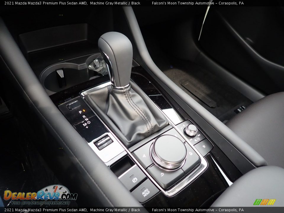 2021 Mazda Mazda3 Premium Plus Sedan AWD Machine Gray Metallic / Black Photo #14