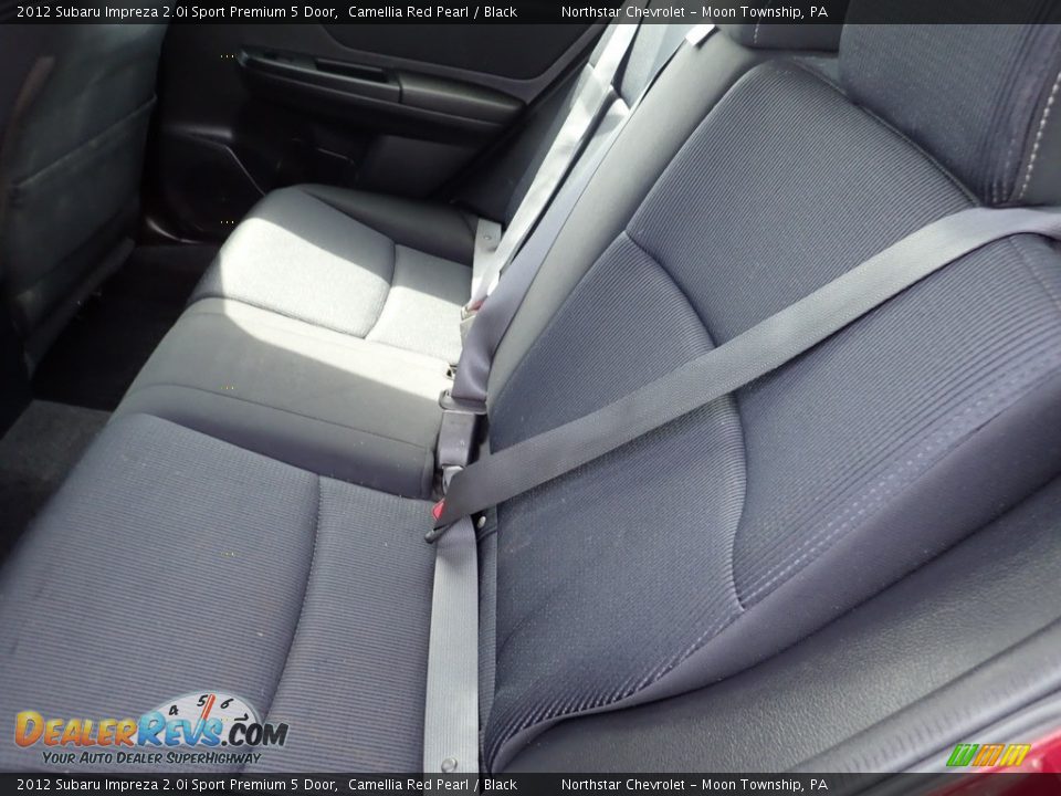 2012 Subaru Impreza 2.0i Sport Premium 5 Door Camellia Red Pearl / Black Photo #9