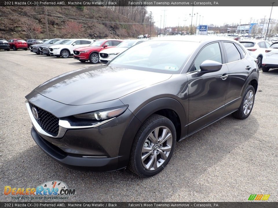 Front 3/4 View of 2021 Mazda CX-30 Preferred AWD Photo #5