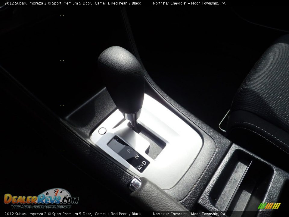 2012 Subaru Impreza 2.0i Sport Premium 5 Door Camellia Red Pearl / Black Photo #12