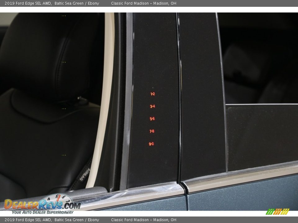 2019 Ford Edge SEL AWD Baltic Sea Green / Ebony Photo #4