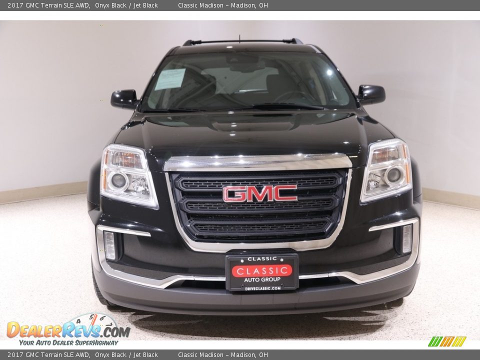2017 GMC Terrain SLE AWD Onyx Black / Jet Black Photo #2
