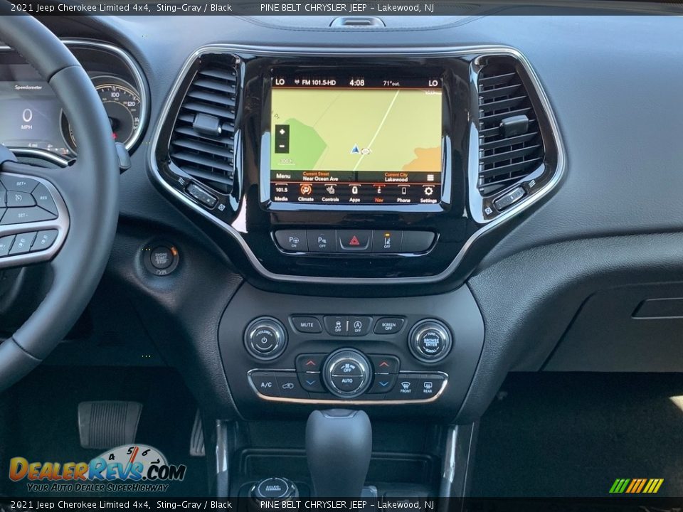 2021 Jeep Cherokee Limited 4x4 Sting-Gray / Black Photo #10