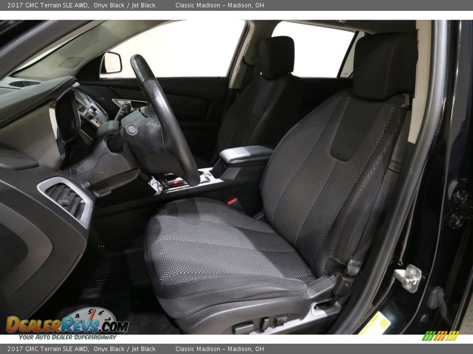 2017 GMC Terrain SLE AWD Onyx Black / Jet Black Photo #5