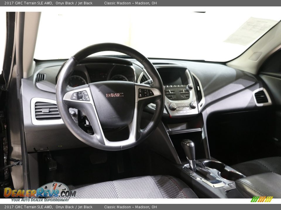 2017 GMC Terrain SLE AWD Onyx Black / Jet Black Photo #6