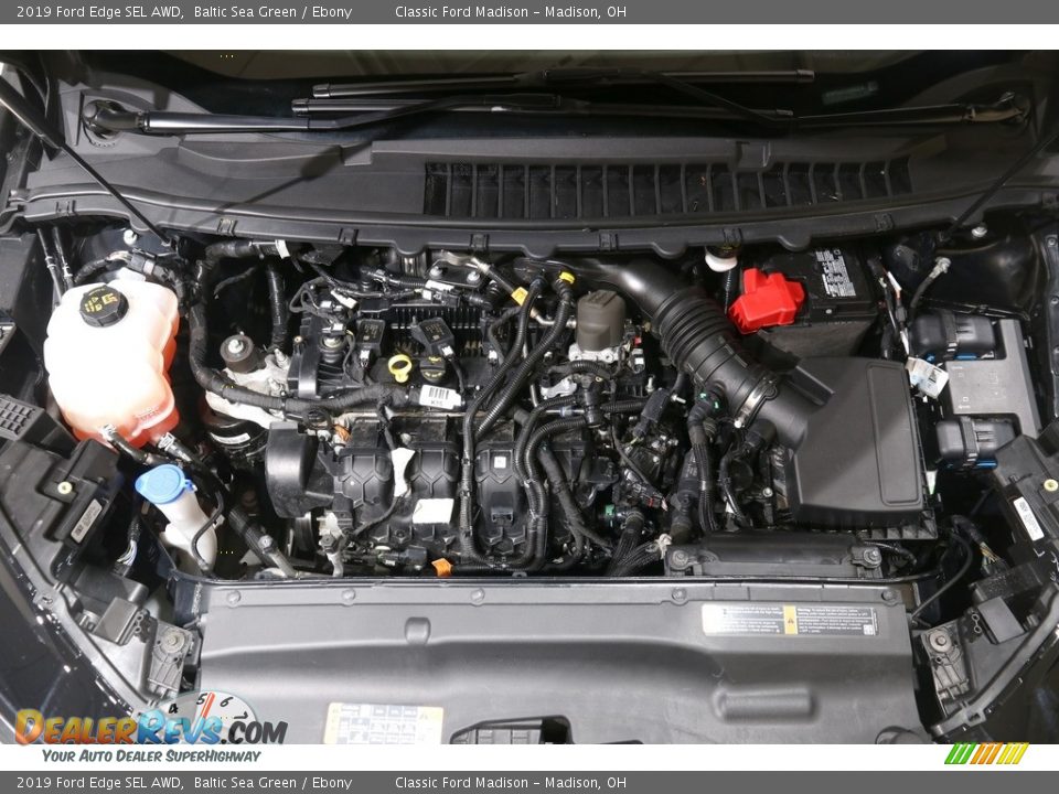 2019 Ford Edge SEL AWD Baltic Sea Green / Ebony Photo #23