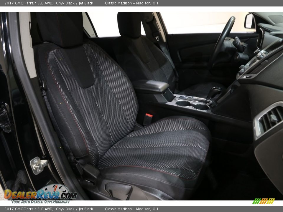 2017 GMC Terrain SLE AWD Onyx Black / Jet Black Photo #14